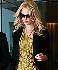Charlize Theron wearing Christian Louboutin