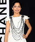 Freida Pinto wearing Chanel