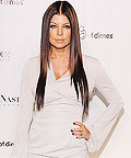 Fergie wearing Jimmy Choo
