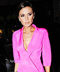 Victoria Beckham wearing Antonio Berardi