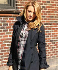 Blake Lively wearing Burberry