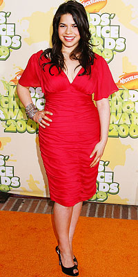 America Ferrera wearing J. Mendel