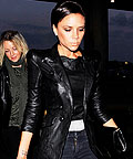 Victoria Beckham wearing Balmain