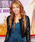 Miley Cyrus wearing Alberta Ferretti