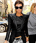 Victoria Beckham wearing Balmain