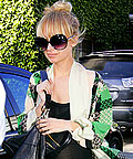Nicole Richie wearing Abercrombie & Fitch