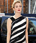 Drew Barrymore wearing Miu Miu