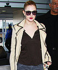 Drew Barrymore wearing Thakoon
