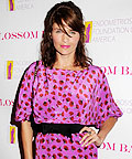 Helena Christensen wearing Thakoon
