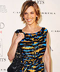 Hilary Swank wearing Marc Jacobs