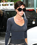 Victoria Beckham wearing Azzedine Alaïa
