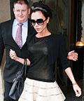 Victoria Beckham wearing Azzedine Alaïa