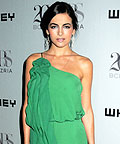 Camilla Belle wearing BCBG Max Azria