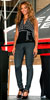 Beyonce in Dereon and Christian Louboutin shoes