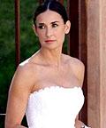 Demi Moore wearing Andrew Gn