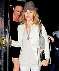 Madonna wearing Loree Rodkin