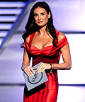 Demi Moore wearing Bally
