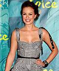 Leighton Meester wearing Brian Atwood