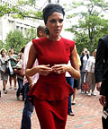 Victoria Beckham wearing Victoria Beckham Collection