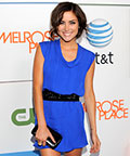 Jessica Stroup wearing Jenni Kayne