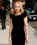 Anne Heche wearing Catherine Malandrino