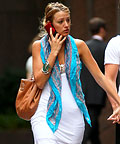 Blake Lively wearing Chanel