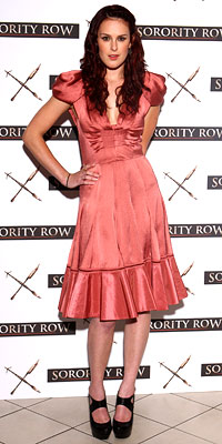 Rumer Willis wearing Fendi