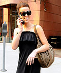 Kate Beckinsale wearing Bally