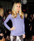 Molly Sims wearing Calvin Klein