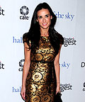 Demi Moore wearing Christian Dior
