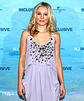 Kristen Bell wearing Rebecca Taylor