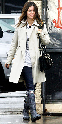Rachel Bilson in Burberry