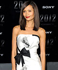 Thandie Newton wearing Brian Atwood