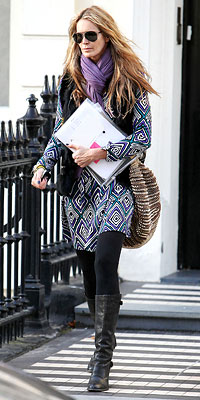Elle Macpherson in Diane von Furstenberg