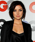 Jessica Stroup wearing Jimmy Choo