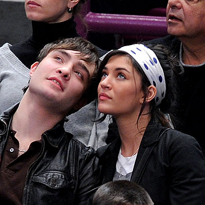 jessica szohr and ed westwick. altTag Ed Westwick and