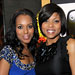Kerry Washington in Marchesa, Taraji P. Henson in Burberry, 2009 Film Independent's Spirit Awards, Los Angeles