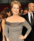 Meryl Streep wearing Alberta Ferretti