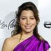 Jessica Biel in Oscar de la Renta, Party with a Purpose after-party, 2009 Oscars, Academy Awards