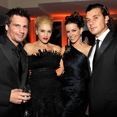 Len Wiseman Gwen Stefani in Chanel Kate Beckinsale in J Mendel Gavin