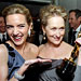 Kate Winslet in Yves Saint Laurent and Meryl Streep in Alberta Ferretti, Vanity Fair Party, 2009 Oscars, Academy Awards
