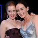Amy Adams in Giambattista Valli, Emily Blunt in Pamella Roland, 2009 SAG Awards, Screen Actors Guild, Los Angeles