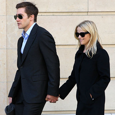 Reese Witherspoon, Jake Gyllenhaal, Sighting in Paris