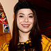Miranda Cosgrove, Nickelodeon Kids Choice Awards Shopping Spree, Trying on plaid Beckerman bow dress at Milk, Los Angeles, i Carly
