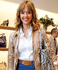 Star Q&A - What's Your Handbag Philosophy? - Jessica Alba