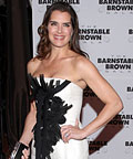 Brooke Shields wearing Angel Sanchez