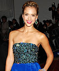 Jessica Alba wearing Jason Wu