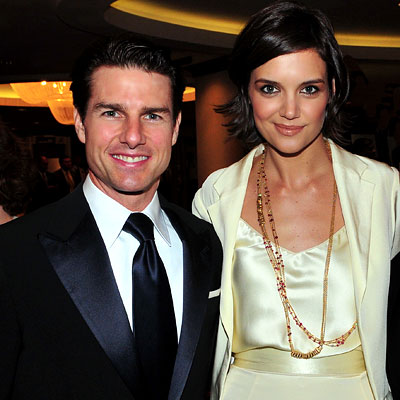 Best Parties of 2009 - Tom Cruise and Katie Holmes in Holmes-Yang - White House Correspondents' dinner - Washington, D.C.