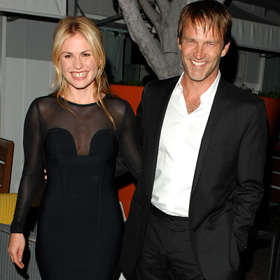 Anna Paquin and Stephen Moyer of True Blood, Nylon party - Los Angeles
