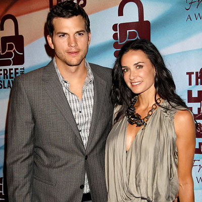 Ashton Kutcher and Demi Moore - 2009 Freedom Awards - Los Angeles